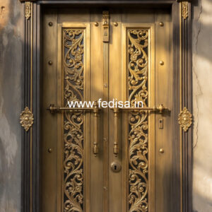 Designer Brass Balcony Railing Collection Silver Grill Design