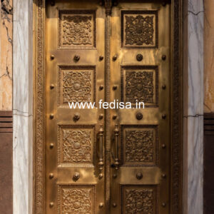 Custom Brass Railing Design For Modern Architecture Compound Grill Gate Design