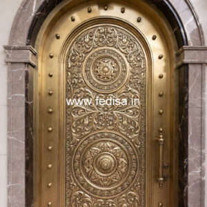 Elegant Brass Staircase Design With Decorative Finish Window Steel Grill Design 2026 Latest