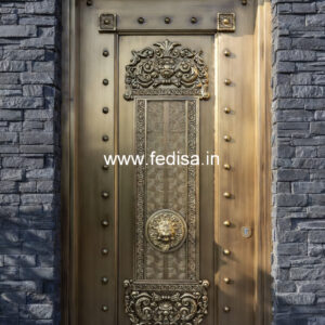 Antique Finish Brass Railing Design For Interiors Lawn Grill Design