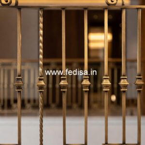 Elegant Brass Stair Railing Design Ideas Stair Railing Design