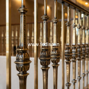 Antique Brass Railing Design For Royal Interiors Stairs Design For Home