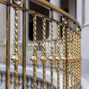 Royal Style Brass Railing Design Ideas Iron Stairs Design
