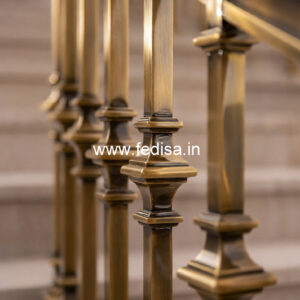 Custom Brass Stair Railing Design Ss Stair Railing Design