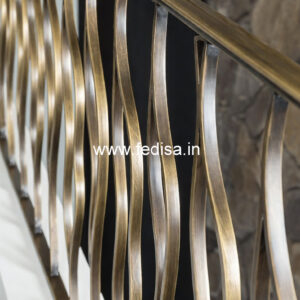 Stylish Brass Stair Railing For Modern Homes Stairs Style