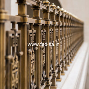 Modern Brass Railing For Interior Spaces Indoor Stairs Design