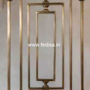 Premium Brass Balcony Railing Collection Internal Staircase Design