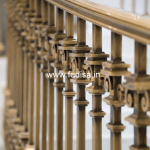 Brass Railing Design For Stylish Home Decor Simple Iron Grill Design For Stairs