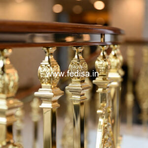 Designer Brass Staircase Handrail Ideas Staircase Under Space Design
