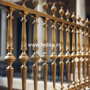 Modern Brass Staircase Railing With Unique Style Stairs Grill Design 2026