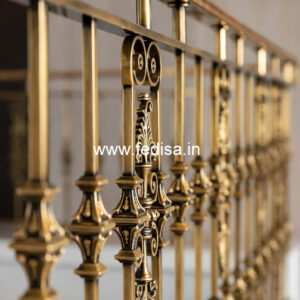 Decorative Brass Handrail Design For Luxury Homes Modern Stairs Grill Design