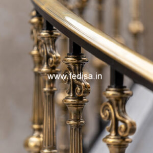 Modern Brass Handrail Design For Elegant Interiors Stairs Molding Design