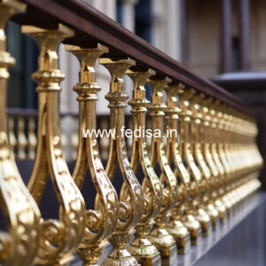 Designer Brass Railing Design For Luxury Villas Designs Of Stairs Outside House