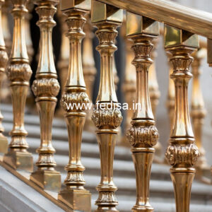 Decorative Brass Staircase Railing For Interior Design Stair Partition Design