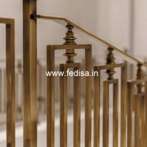Premium Brass Balcony Railing Design Collection Iron Round Stairs Design