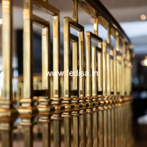 Modern Brass Handrail Design For Staircase Staircase Gate Design