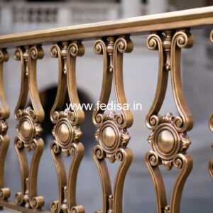 Antique Brass Balcony Railing Design Bamboo Stairs Design