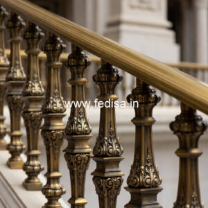 Modern Brass Railing Design For Homes Staircase Furniture Design