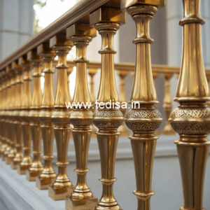 Decorative Brass Stair Railing Design Stair Outside Wall Design