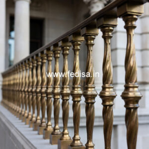 Modern Brass Balcony Railing Design Staircase Space Design