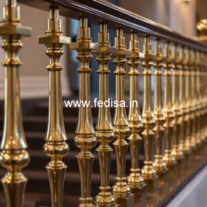 Luxury Brass Balcony Railing For Elegant Homes Best Staircase Design For Small Space