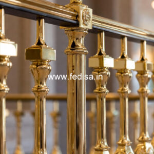Designer Brass Staircase Handrail Ideas Stainless Steel Steps Design