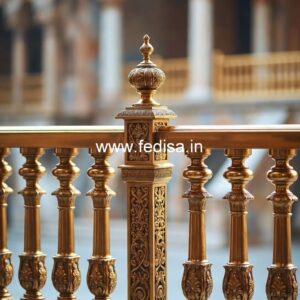 Custom Brass Railing Design For Premium Interiors Simple Stairs Grill Design