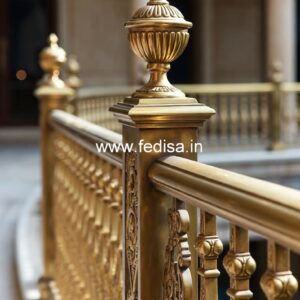 Decorative Brass Stair Railing Design For Villas Tiles Design For Stairs Wall