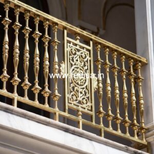 Premium Brass Railing Design For Stylish Homes Small House With Stairs Outside