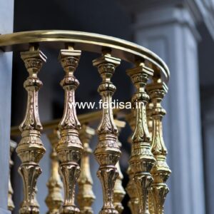 Designer Brass Balcony Railing For Stylish Homes Sidhi Ka Grill Design