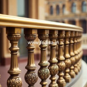 Luxury Brass Handrail Design For Staircase Interiors Roof Deck Stairs Design