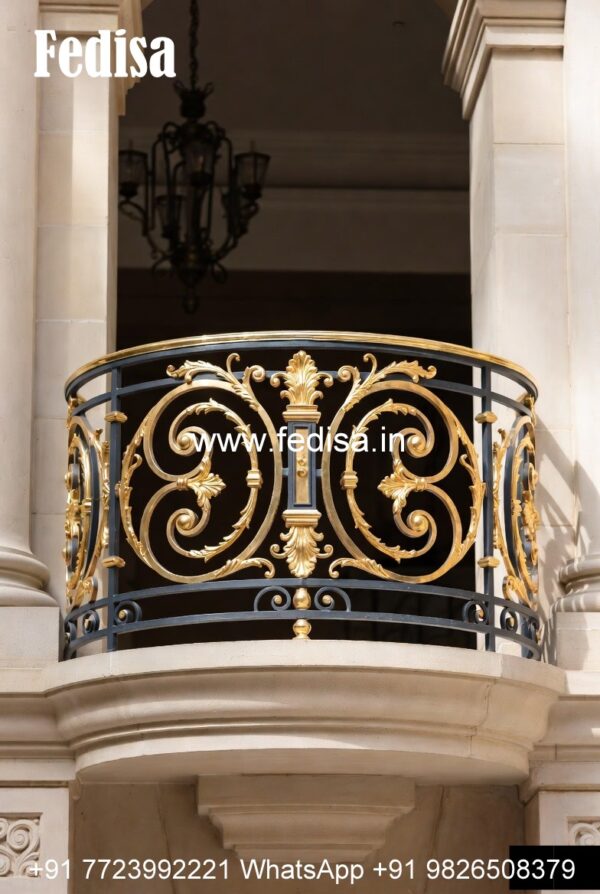Gi Railing Color Custom Brass Stair Railing Design Ideas Gi Pipe Staircase Design - Fedisa