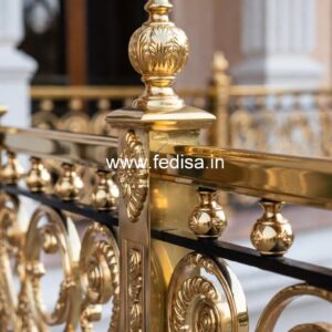 Custom Made Brass Railing Design Supplier Spiral Railing Design