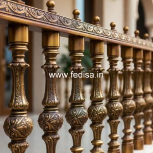 Modern Brass Staircase Railing Design Ideas Closed Staircase Design