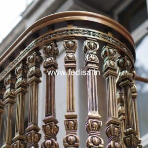 Best Brass Balcony Railing Design For Homes Staircase Railing Design For Home