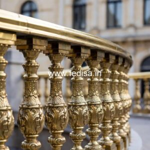 Brass Railing Design For Contemporary Homes Stairs Window Design At Home