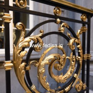 Modern Brass Staircase Railing Design Inspiration Stair Cabin Design