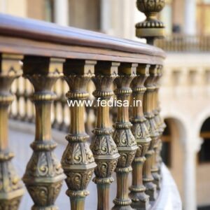 Designer Brass Staircase Railing For Modern Homes Modern Staircase Handrail