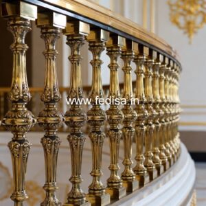 Stylish Brass Balcony Railing Design Ideas Stair Grill Design Iron