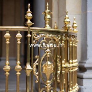 Designer Brass Balcony Railing Collection Staircase Steps Granite Design