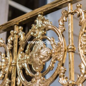 Brass Railing Design For High-end Interiors Modern Stair Rails Indoor