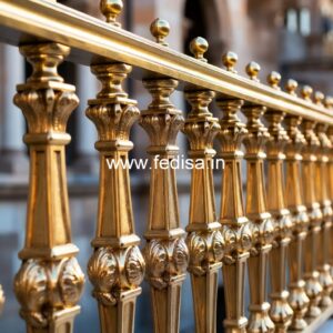 Premium Brass Handrail Design For Staircases House Plans With Grand Staircase