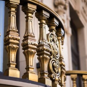 Designer Brass Staircase Handrail Ideas Modern Staircase Cost