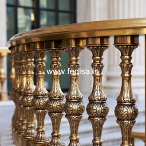 Brass Railing Design For Luxury Interior Projects Stairs Design In Less Space