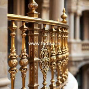 Premium Brass Balcony Railing For Luxury Spaces Modern Luxury Staircase Design