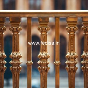 Brass Balcony Railing Design For Elegant Spaces Iron Pipe Stair Railing Design