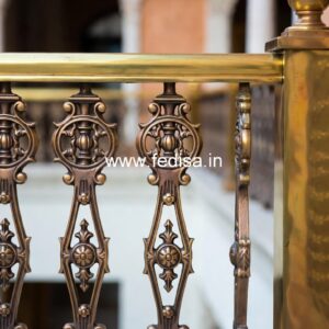 Antique Brass Staircase Railing Design For Villas Ss Steel Staircase Design