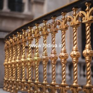 Elegant Brass Railing Design For Premium Interiors Stair Guardrail Design