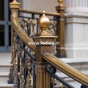Modern Brass Staircase Railing With Premium Look Modern Victorian Staircase