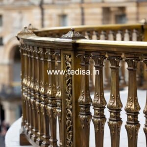 Brass Stair Railing Design For Classic Interiors Modern Steel Railing Design For Stairs